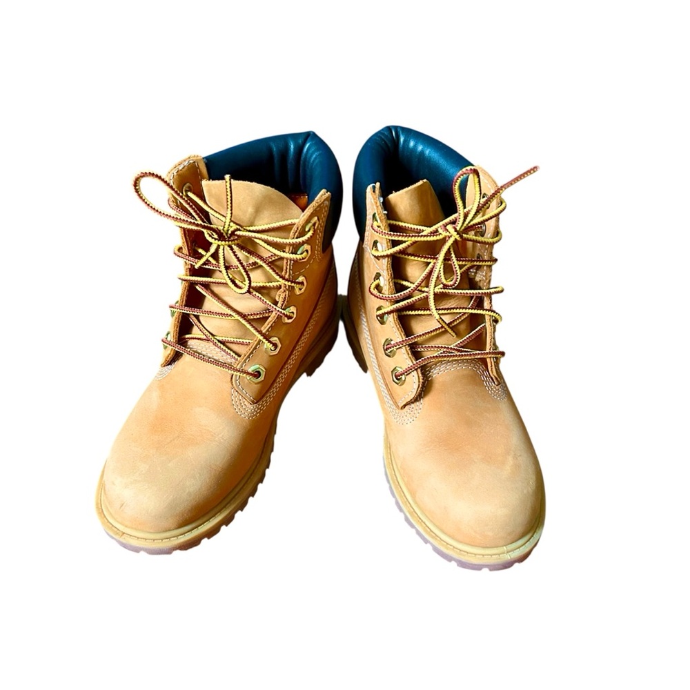 Timberland 6" Wheat Nubuck Boot | Women's 5.5W | Near-Mint Soles